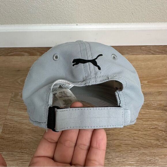 Puma Golf Unisex Gray Adjustable Athletic Cap Hat - Picture 9 of 11